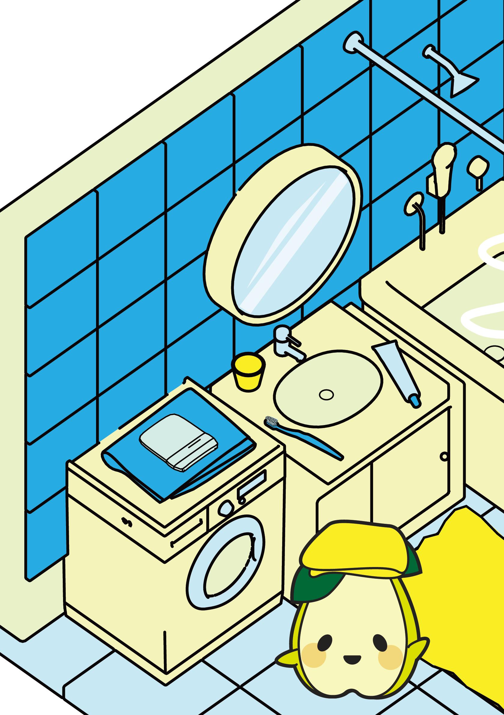 La Maison : la Salle de Bain Partie 2