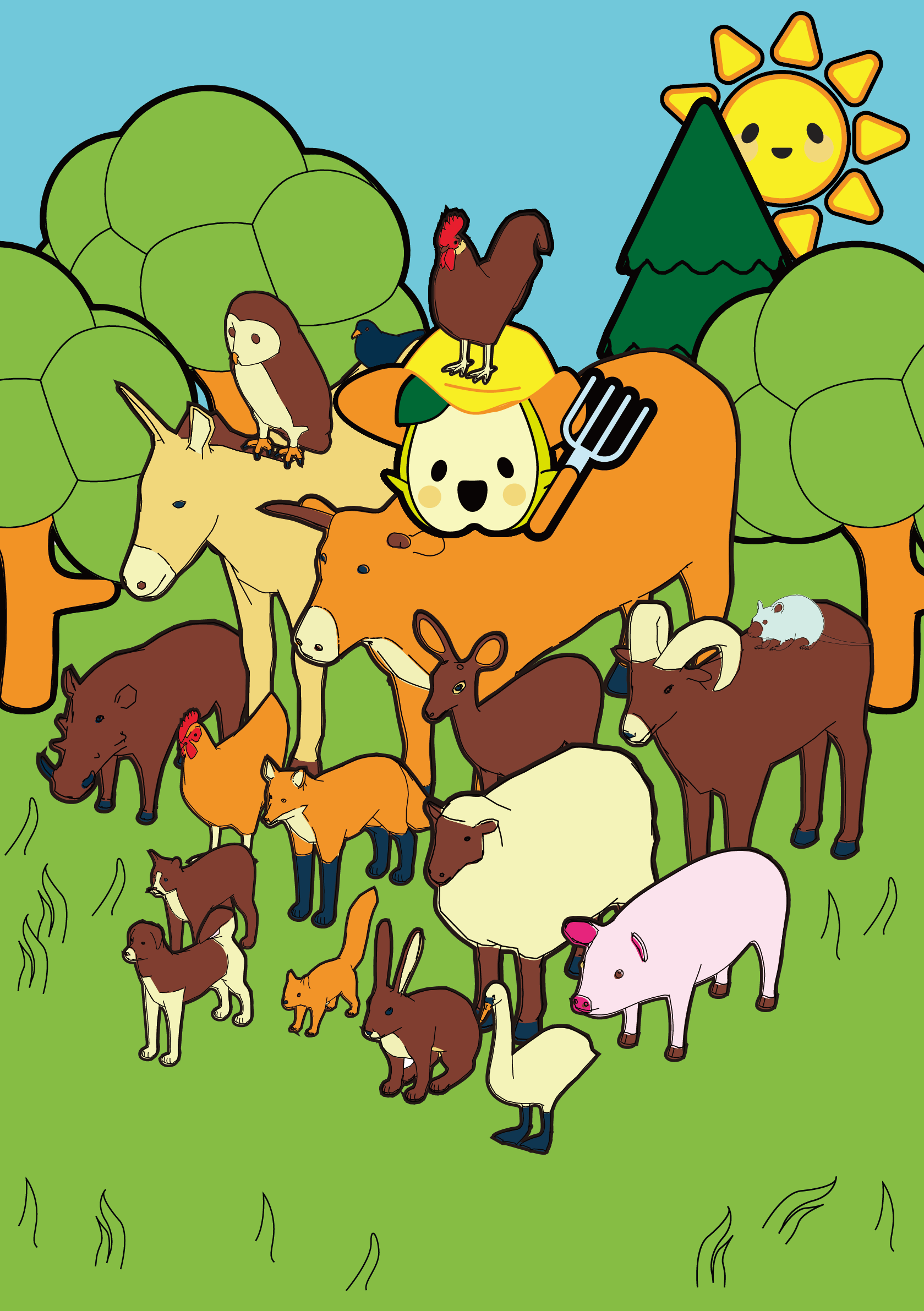 Les Animaux de la Ferme